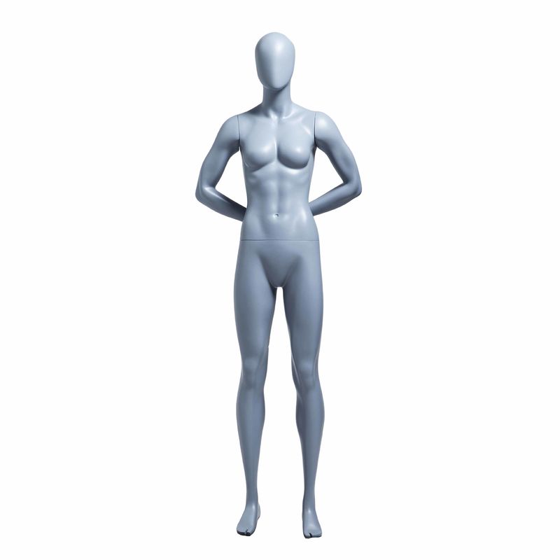 Mains femelles de plein corps de fibre de verre derrière-Le-De retour le mannequin femelle de sports musculaires pour l'affichage de vêtements de sport