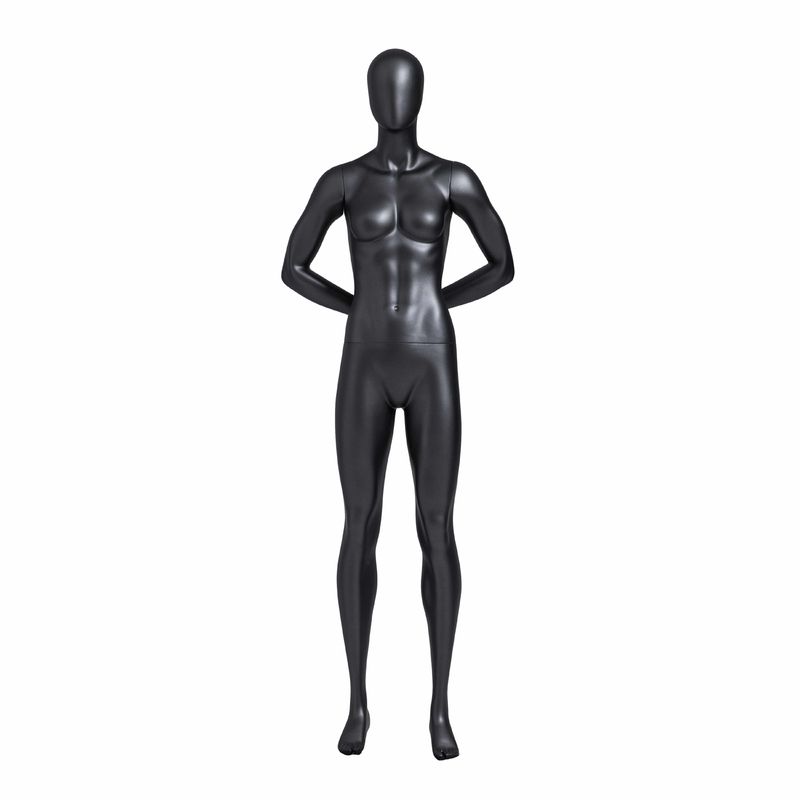 Mains femelles de plein corps de fibre de verre derrière-Le-De retour le mannequin femelle de sports musculaires pour l'affichage de vêtements de sport