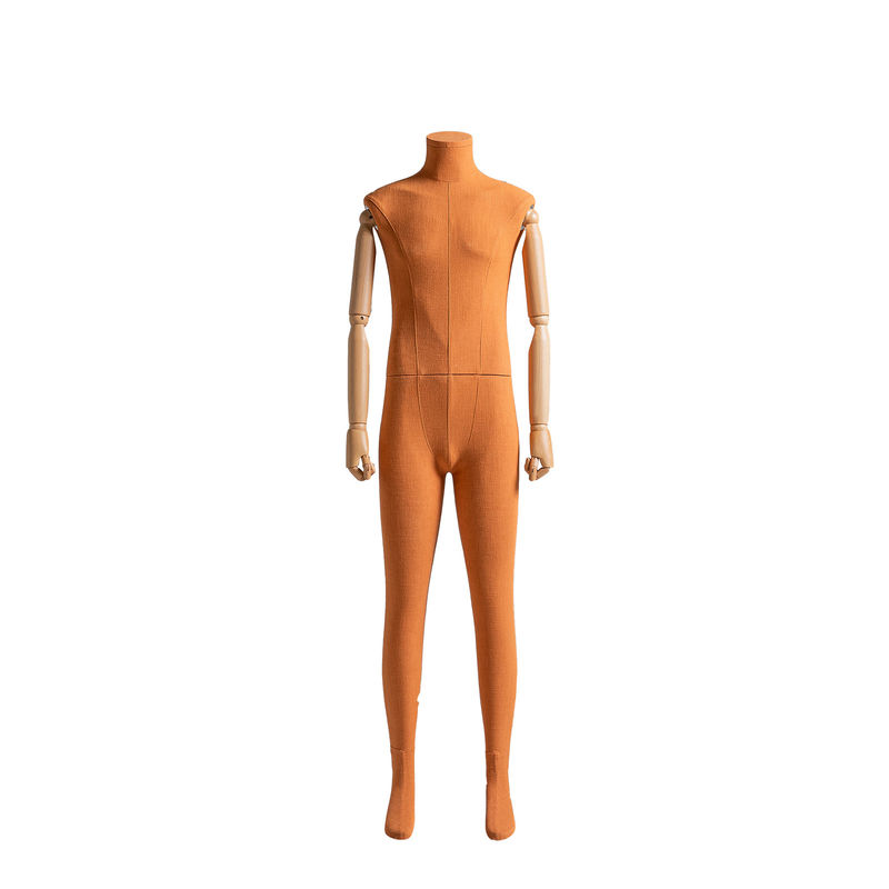 Homme sans tête électroplaté mannequin de corps entier debout différentes couleurs