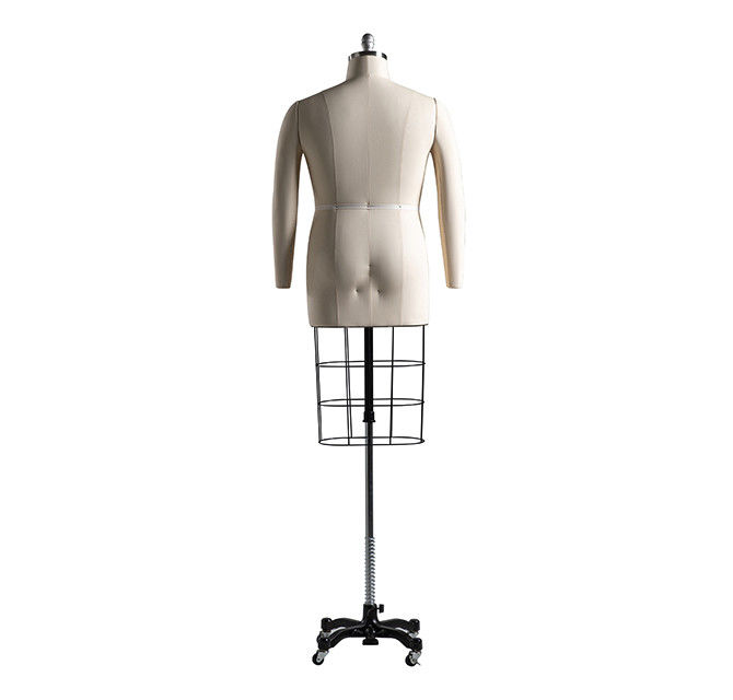 Tailleurs réglables Forme de robe mannequin Stand avec cage Taille de mannequin